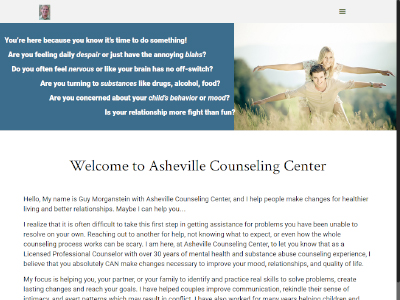 Asheville Counseling Center website design